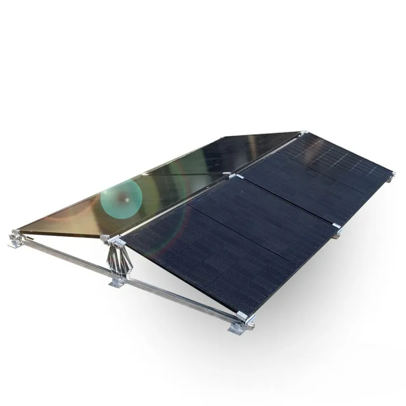Schletter (SL-Rack) - PV Unterkonstruktion 15° Flachdach Bestseller