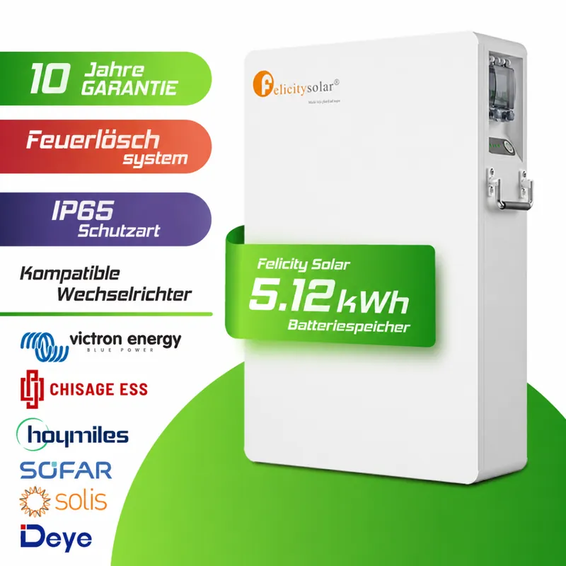 Felicity LPBA48100-OL (LUX-E-48100LG04) 5,12 kWh Niedervolt Batteriespeicher Highlight