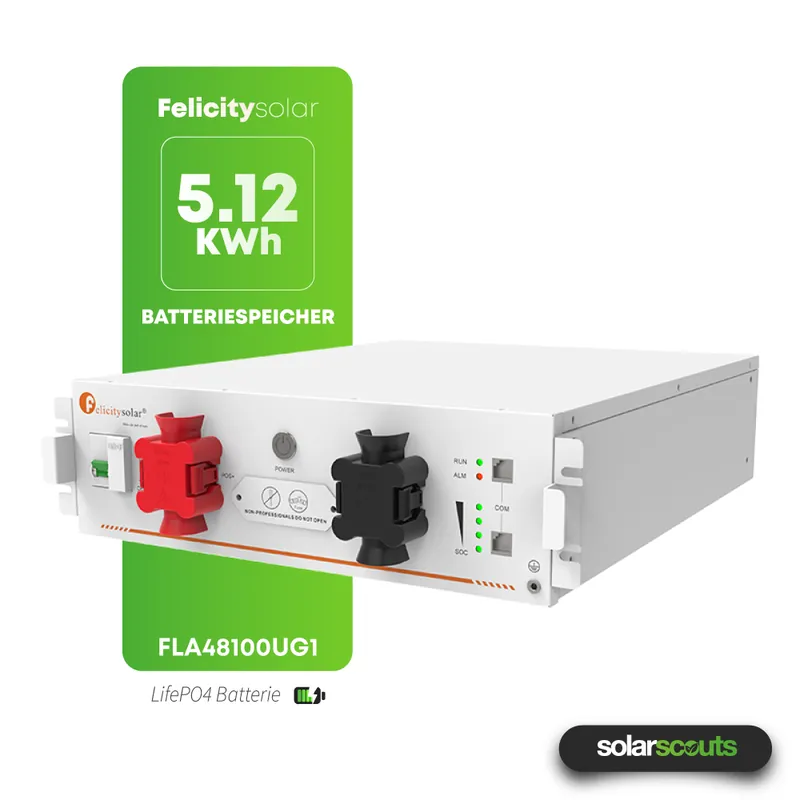 Finale Aktion Felicity FLA48100UG1 5,12kWh Niedervolt Batterispeicher