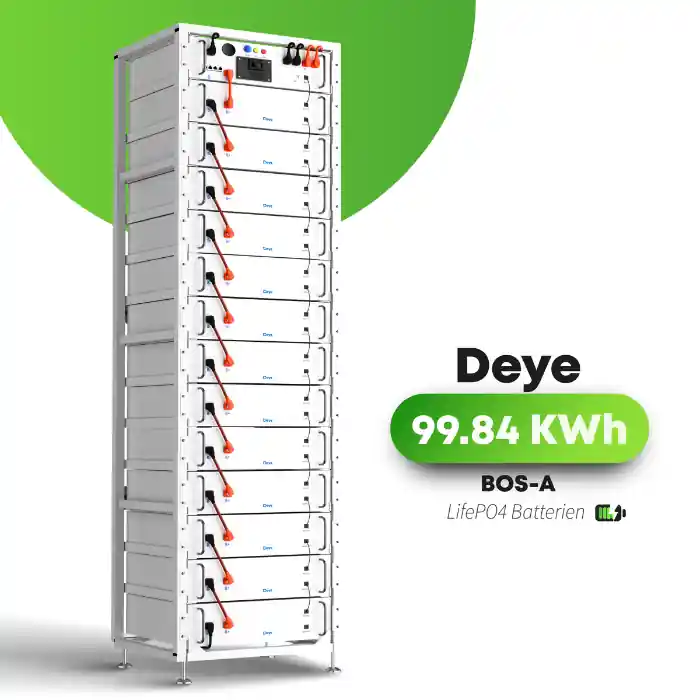 Deye BOS-A100 - 100kWh Hochvolt-Speicher-Set Knallerangebot