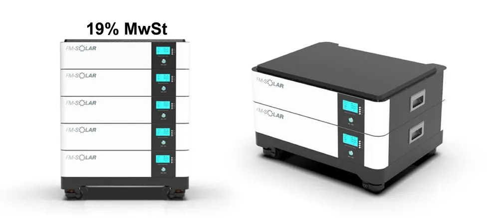 Top-Angebot 10 kWh Speicher PV Akku Stapelbar 51.2V 200Ah LiFePO4 Lithium 19% Unternehmer