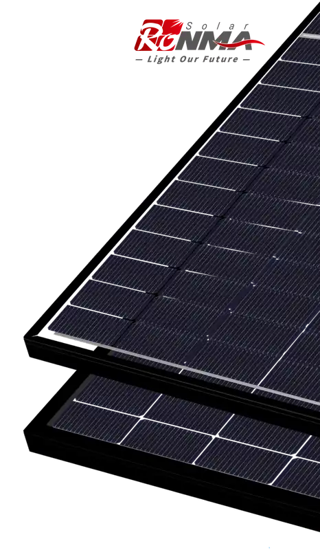 Ausverkauf RONMA SOLAR PANEL SKYMAX 440W Transparent Full Black Bifacial