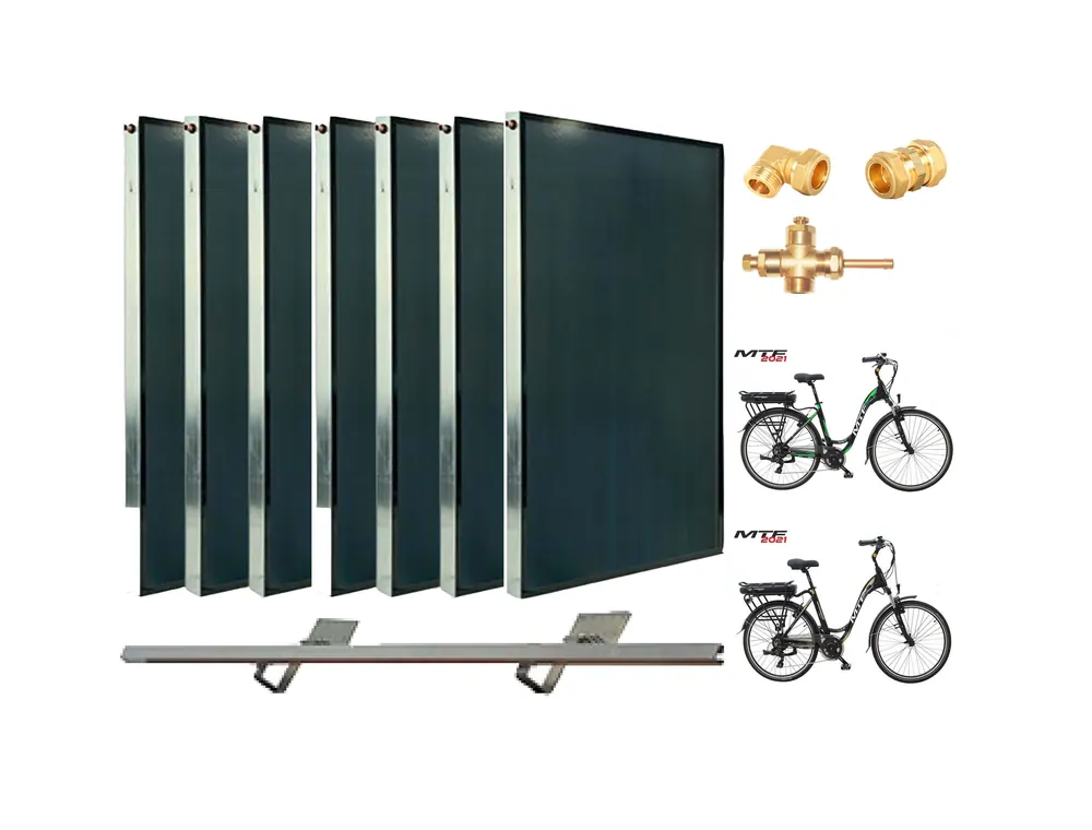 *AKTION* Flachkollektor-Set AMX 2.0 14,21m² 7x Flachkollektor Inkl. E-Bike Günstig