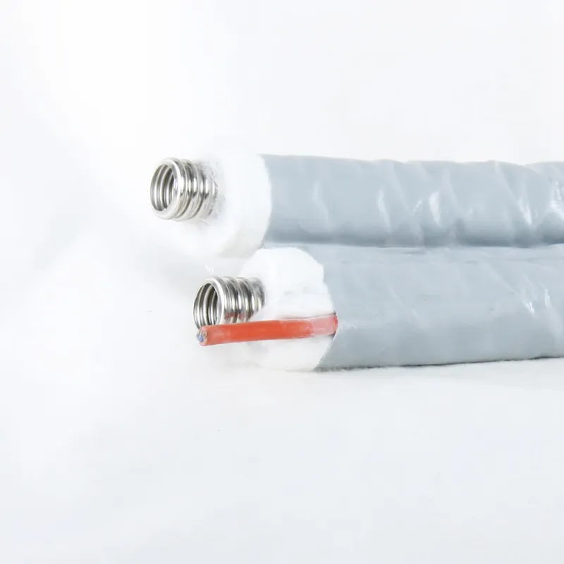 Solarleitung 2xDN16, 10 m Edelstahlwellrohr mit 5mm Aerogel Isolierung Nur Für Kurze Zeit