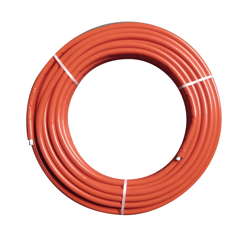 Bestpreis 50m Rolle Mehrschichten-Verbundrohr 26x3mm PE-X/Al/PE-X rote Isolierung