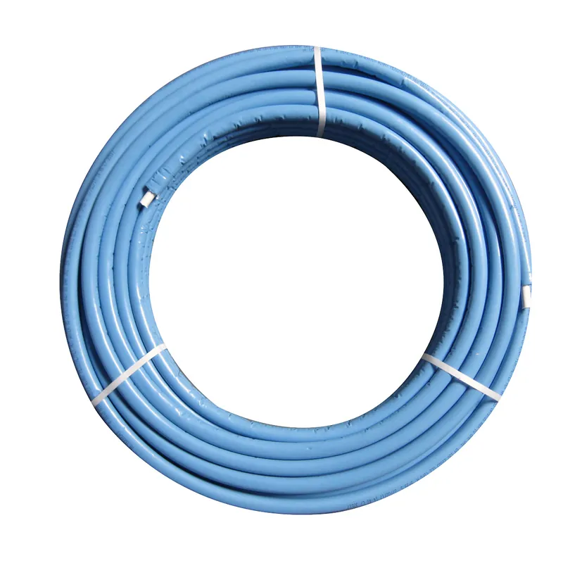 Top-Seller 50m Rolle Mehrschichten-Verbundrohr 20x2mm PE-X/Al/PE-X blaue Isolierung