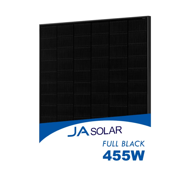 Markenware Ja Solar 455W Solarmodul Full Black Glas Glas Bifizial JAM54D41
