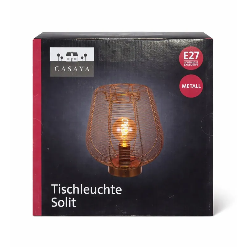 Markenprodukt Casaya Tischleuchte Tischlampe Schreibtischlampe Nachttischlampe Lampe Solit