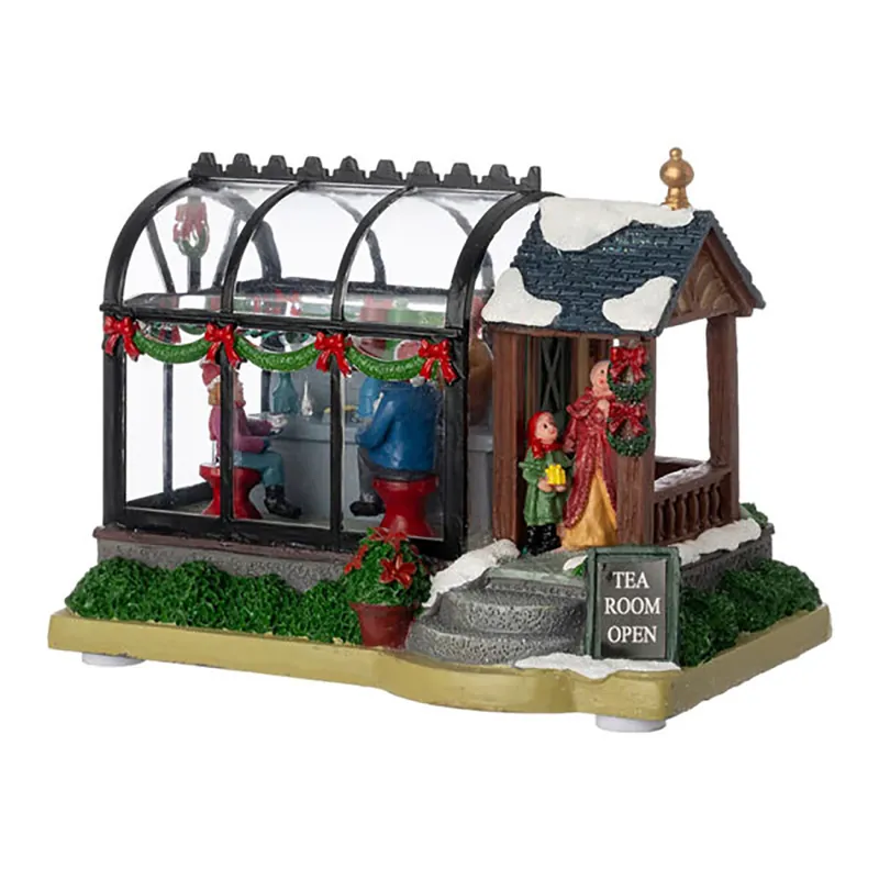 Weihnachtsdekoration Dekoration Deko Wintergarten Batteriebetrieben 16x9x11 cm Meistverkauft