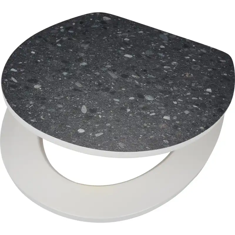 Baliv WC Sitz Meuse Terrazzo mit Absenkautomatik Holzkern Steinoptik Versand Am Gleichen Tag