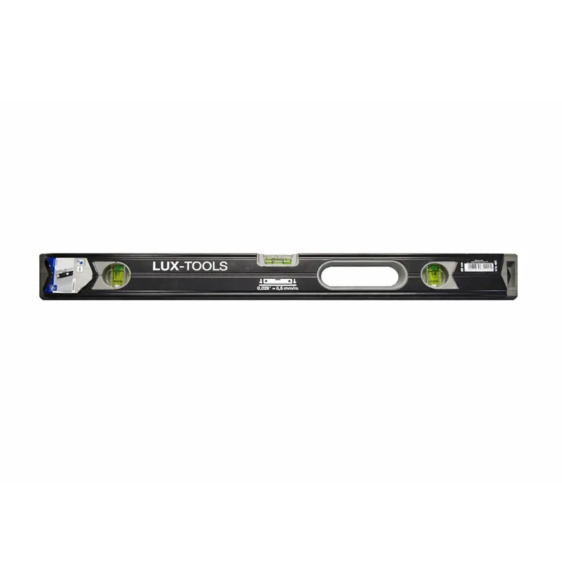 Jetzt Kaufen LUX-TOOLS Wasserwage Präzisionswasserwaage Richtwaage Bauwaage 60 cm schwarz