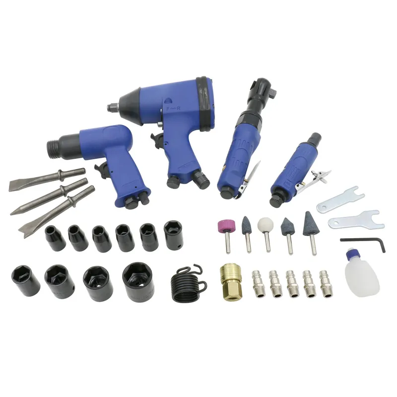LUX Druckluft Set 33 teilig Stabschleifer Schlagschrauber D-WZ-33 Set Top-Preis