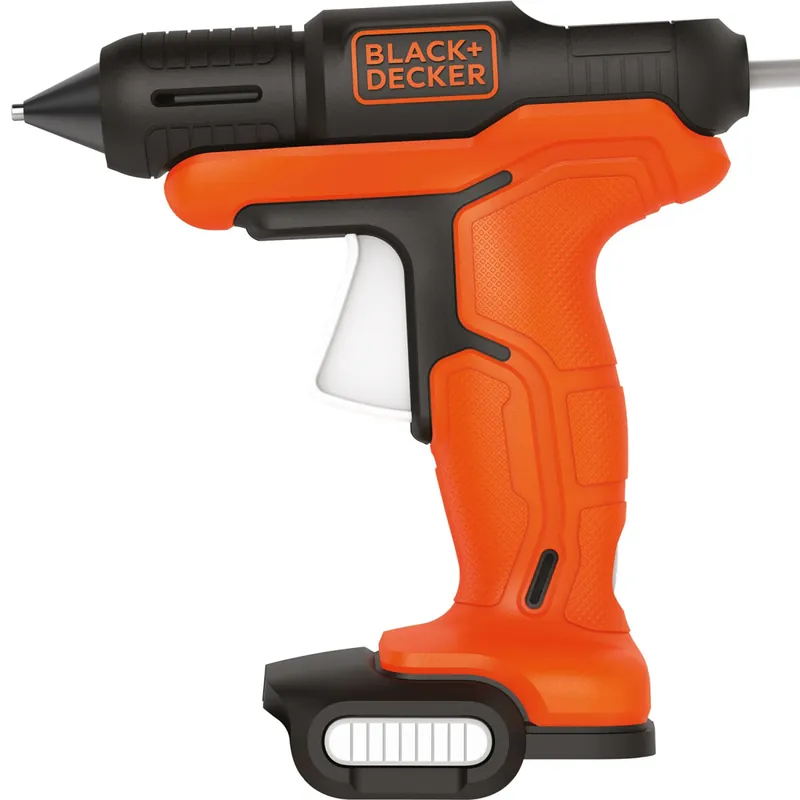 Garantierte Lieferung Black+Decker Akku Heißklebepistole Klebepistole 12 V BDCGG12N Solo