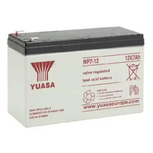 Yuasa NP7-12 7Ah 12V Bleiakku mit VdS Zulassung Nr. G189099 Knallerangebot