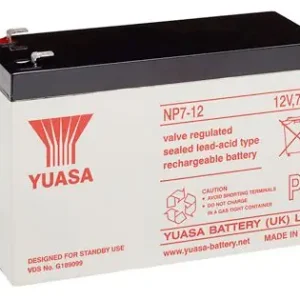 Yuasa NP7-12L 7Ah 12V Bleiakku / AGM NP 7-12L VdS Versand Am Gleichen Tag