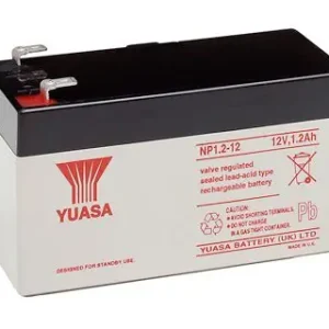 Highlight Yuasa NP1.2-12 1,2Ah 12V Bleiakku / AGM NP 1.2-12 VdS Zulassung