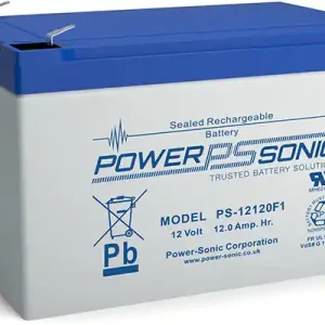 Powersonic PS 12120 12V 12Ah Blei-Vlies Akku AGM VRLA VdS Kracherpreis