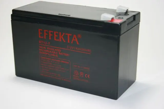 Effekta BT 12-7 VdS 12V 7Ah VdS Blei Akku / Blei-Vlies Akku AGM VRLA Preisknaller