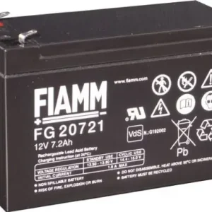 Fiamm FG20721 12V 7,2Ah Blei Akku / Blei Akku / AGM Blei Vlies VdS Nur Heute