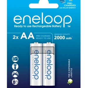 Billig Eneloop Akku BK-3MCDE AA 2000mAh Ready2Use (2er Blister)