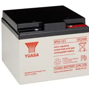 Yuasa NP24-12I 24Ah 12V Bleiakku / AGM NP 24-12 VdS Geprüft