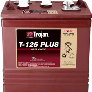 Trojan T-125 Plus 6V 240Ah Deep Cycle Traktionsbatterie ELPT-Anschluss Nur Für Kurze Zeit