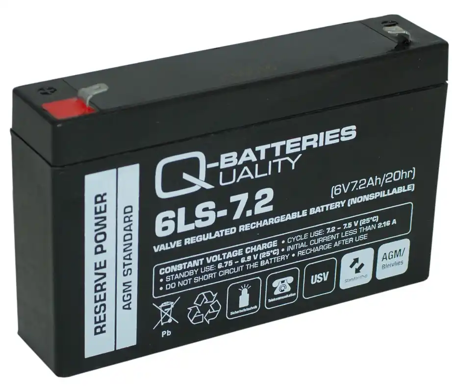 Sonderaktion Ersatzakku für Panasonic LC-R067R2P 6V 7,2Ah AGM Batterie