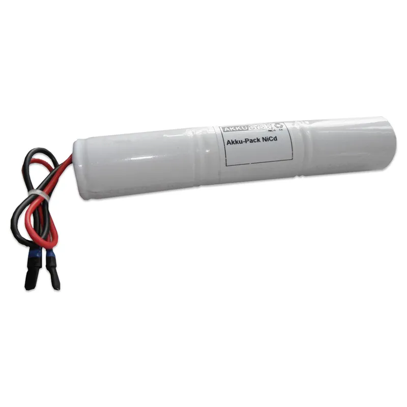 Akku Pack 3,6V 1500mAh für Notbeleuchtung Stab NiCd L3x1 3xSub-C Hochtemperaturzellen Kabel Preisreduziert
