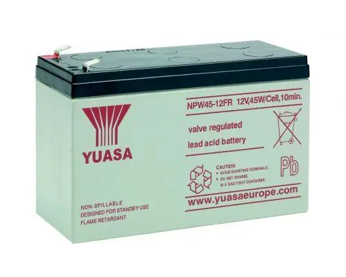 Top-Preis Yuasa NPW45-12 8,5Ah 12V mit 45Watt/ Zelle Bleiakku / AGM NPW 12-8,5