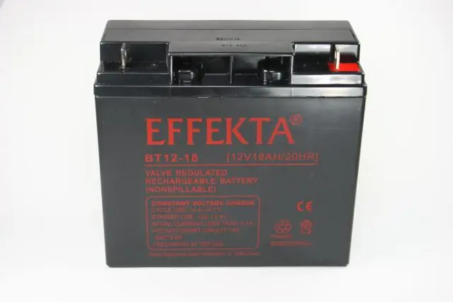 Ausverkauf Effekta BT12-18 12V 18Ah Blei Akku / Blei-Vlies Akku AGM VRLA