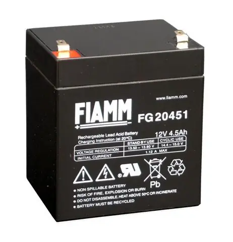 Fiamm FG20451 12 V 4,5Ah Blei Akku / Blei Akku / AGM Blei Vlies Billig