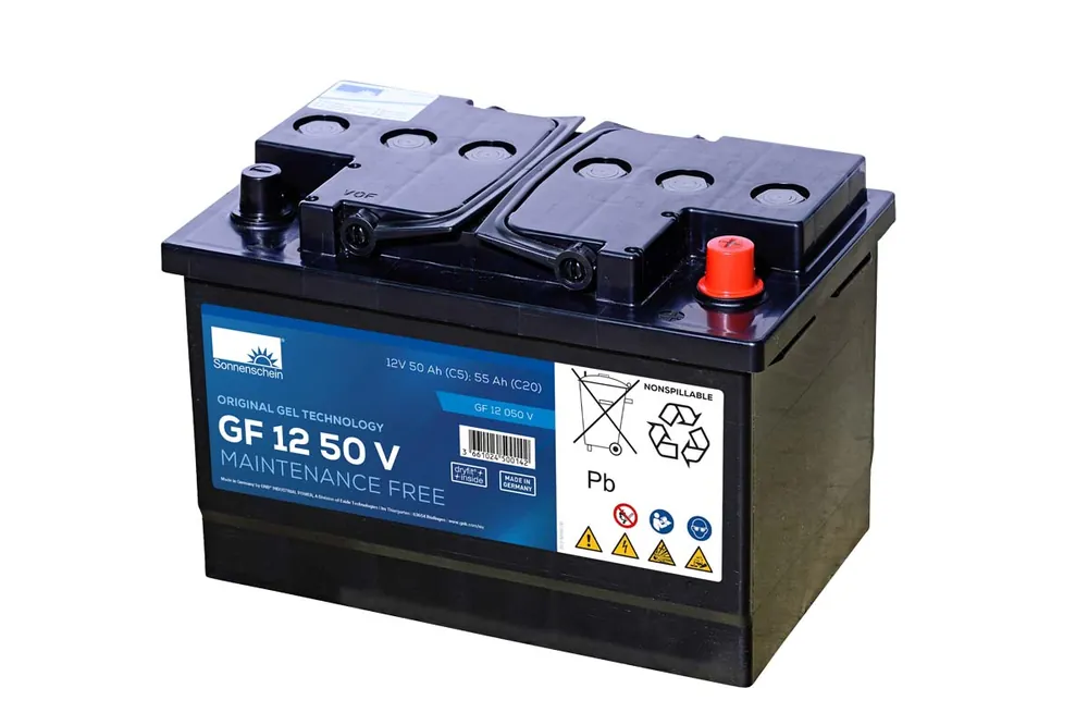 Top-Preis Exide Sonnenschein GF 12 050 V dryfit Blei Gel Antriebsbatterie 12V 50Ah (5h) VRLA