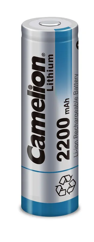 Camelion Lithium-Ion Akku 3.7V 2200mAh ICR18650F-22 Flattop Sonderangebot