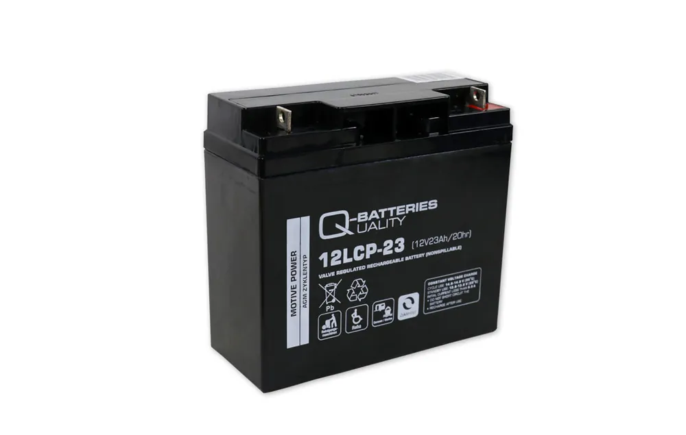 Ersatzakku für Panasonic LC-XC1222P 12V 23Ah AGM Batterie zyklenfest Aktuell