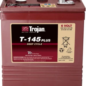 Markenware Trojan T-145 Plus 6V 260Ah Deep Cycle Traktionsbatterie ELPT-Anschluss