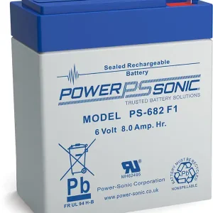 Top-Angebot Powersonic PS 682 6V 8Ah Blei-Vlies Akku AGM VRLA