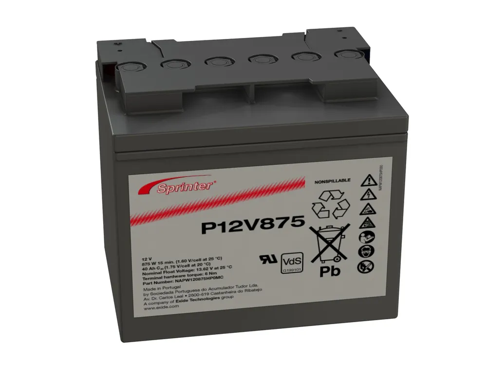 Exide Sprinter P12V875 12V 41Ah Blei-AGM Akku mit VdS Top-Angebot
