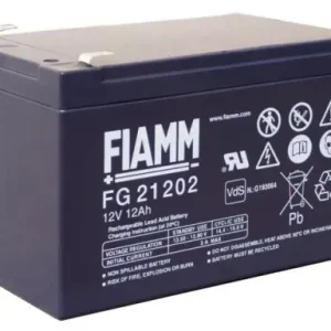 Fiamm FG21202 12V 12Ah Blei Akku / Blei Akku / AGM Blei Vlies VdS Super-Preis