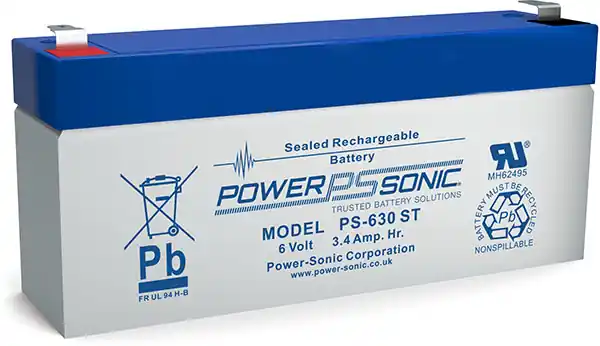 Saisonangebot Powersonic PS 630ST 6V 3,4Ah Blei-Vlies Akku AGM