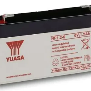 Yuasa NP1.2-6 AGM Batterie 6V 1,2Ah Top-Preis