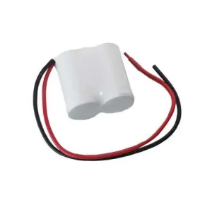Akku Pack 2,4V 4000mAh für Notbeleuchtung Reihe NiCd F2x1 2xD-Hochtemperaturzellen Kabel Markenprodukt