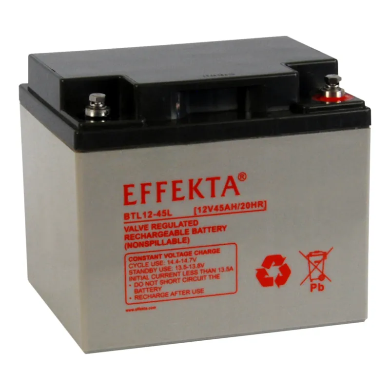 Expressversand Effekta BTL 12-45L 12V 45Ah Blei Akku / Blei-Vlies Akku AGM VRLA