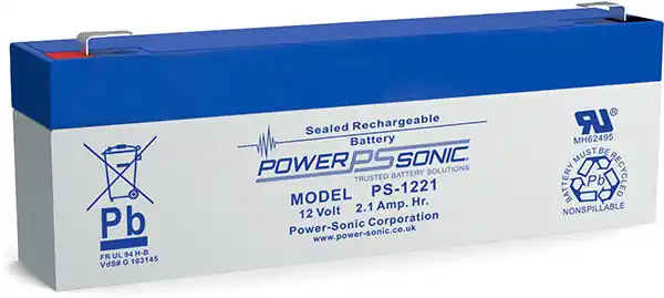 Mega-Angebot Powersonic PS 1221 12V 2,1Ah Blei-Vlies Akku AGM VRLA VdS