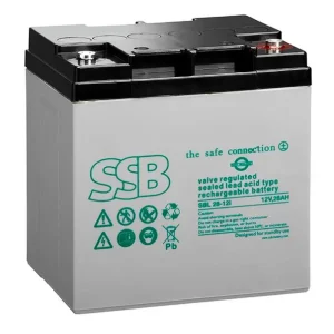 SSB SBL 28-12i AGM Batterie 12V 28Ah (C10) Bestpreis