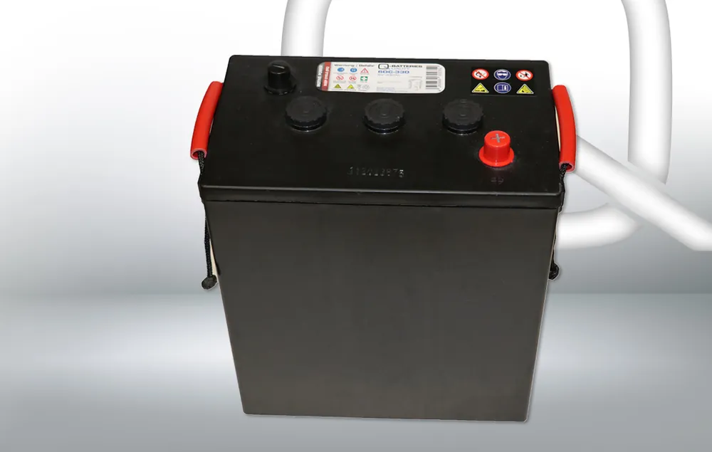 Q-Batteries 6DC-360 6V 360Ah Deep Cycle Traktionsbatterie Geprüft