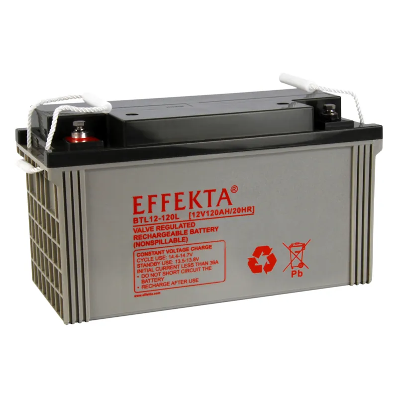 Beliebt Effekta BTL 12-120L 12V 120Ah Blei Akku / Blei-Vlies Akku AGM VRLA