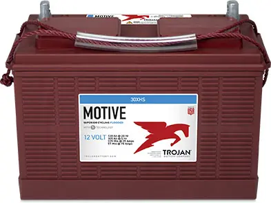 Trojan 30XHS 12V 130Ah Deep Cycle Traktionsbatterie UT-Anschluss Highlight