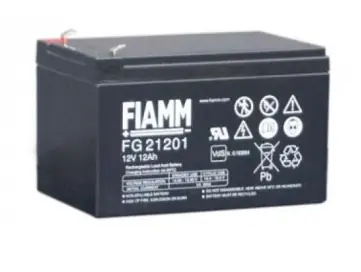 Neue Ware Fiamm FG21201 12V 12Ah Blei Akku / Blei Akku / AGM Blei Vlies VdS