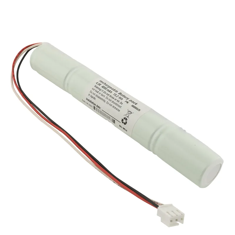 Wochenendangebot Akku Pack 4,8V 4000mAh Stab NiMH L4x1 4xC-HT Kabel 10 cm+JST VHR-3 Gehäuse 3polig +Widerstand 43 kOhm