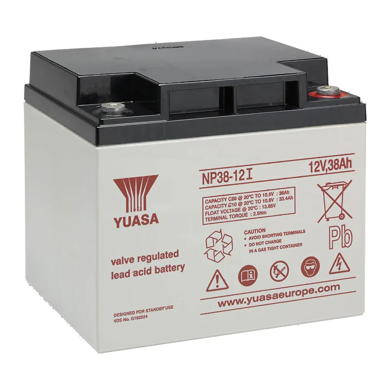 Yuasa NP38-12I-FR 12V 38Ah Bleiakku / AGM NP 38-12 VdS Nur Für Kurze Zeit